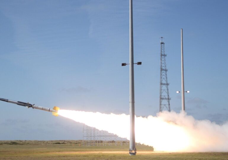 The US Army conducted a test launch of experiments for the development of hypersonic weapons
